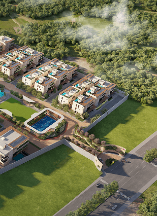 Modern interior with sustainable design