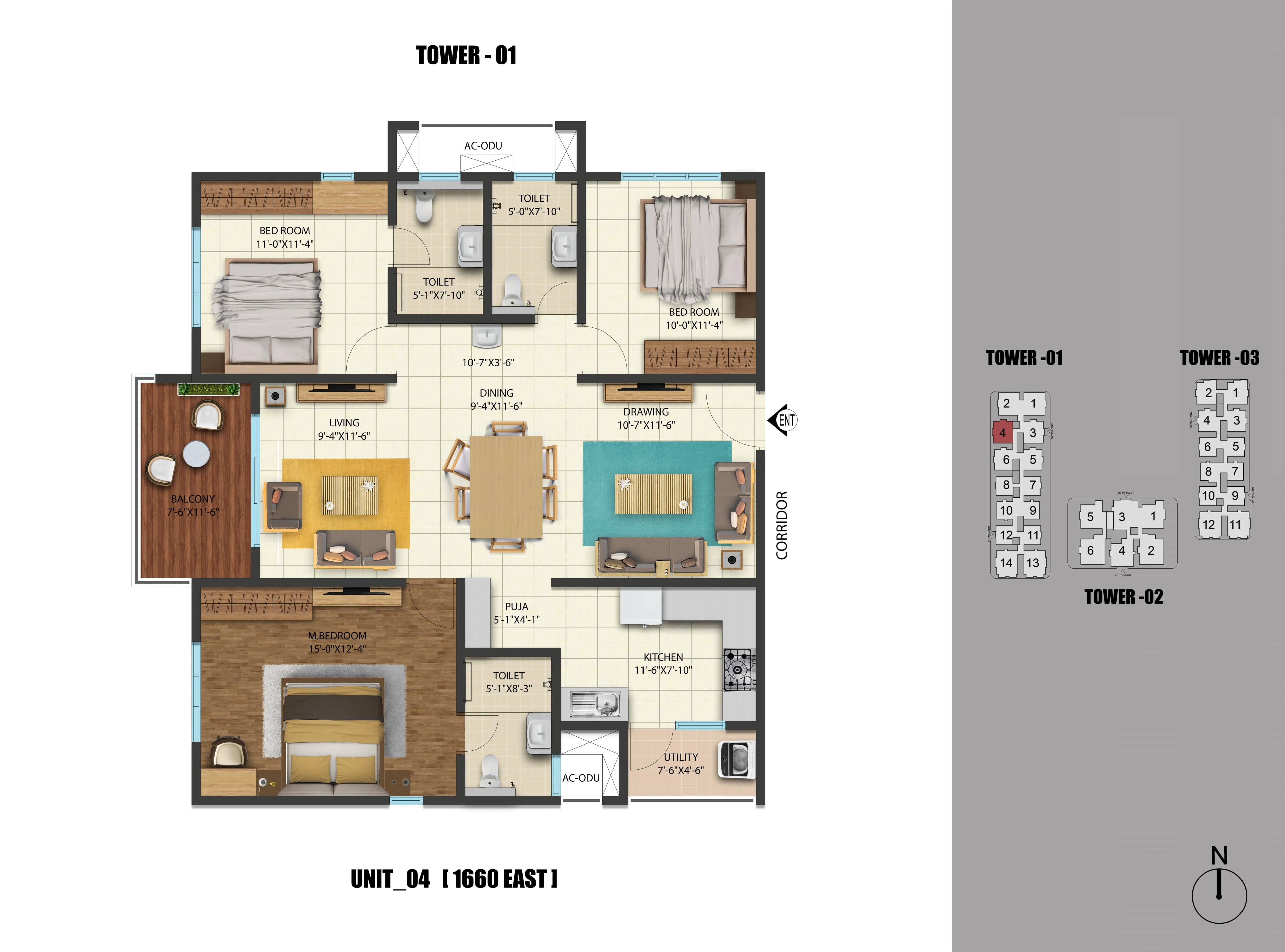 2 & 3 BHK