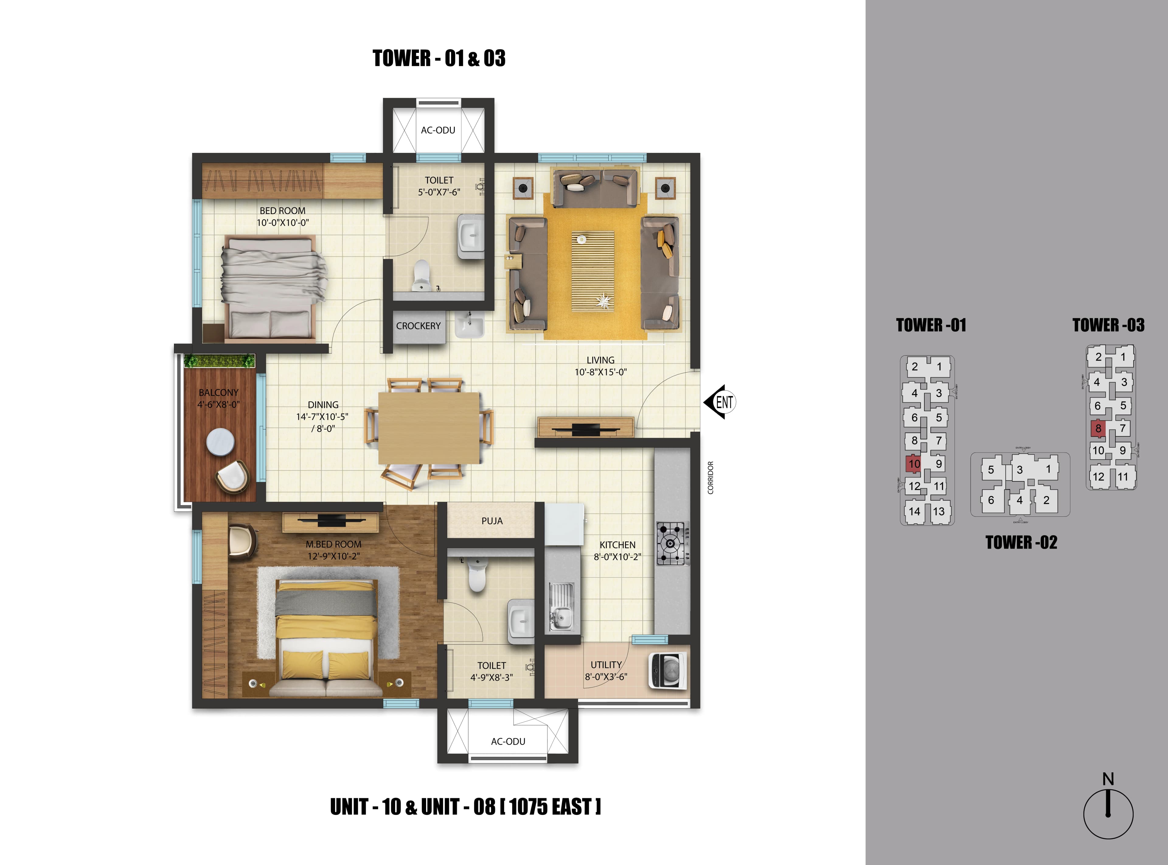 2 & 3 BHK