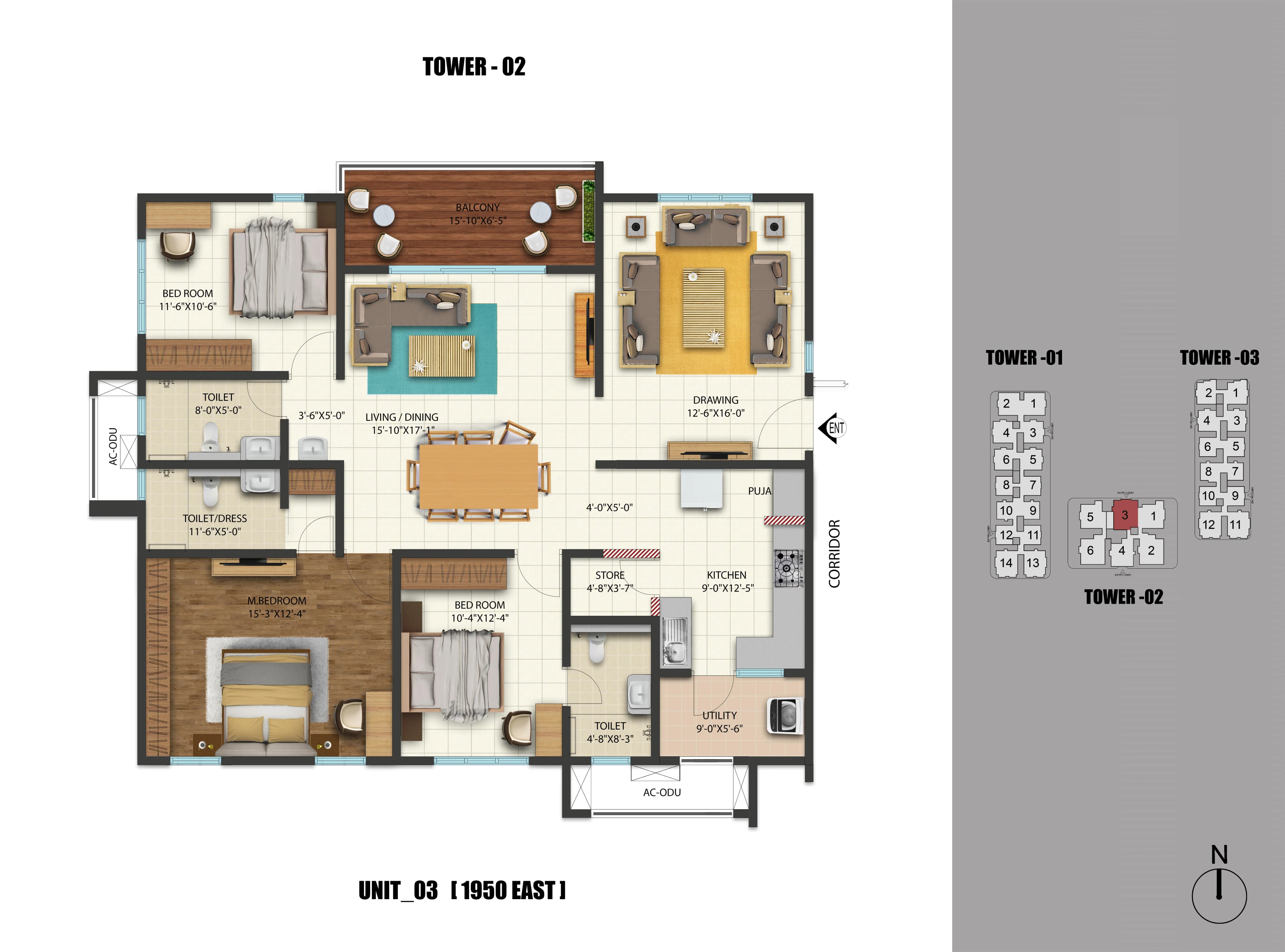 2 & 3 BHK