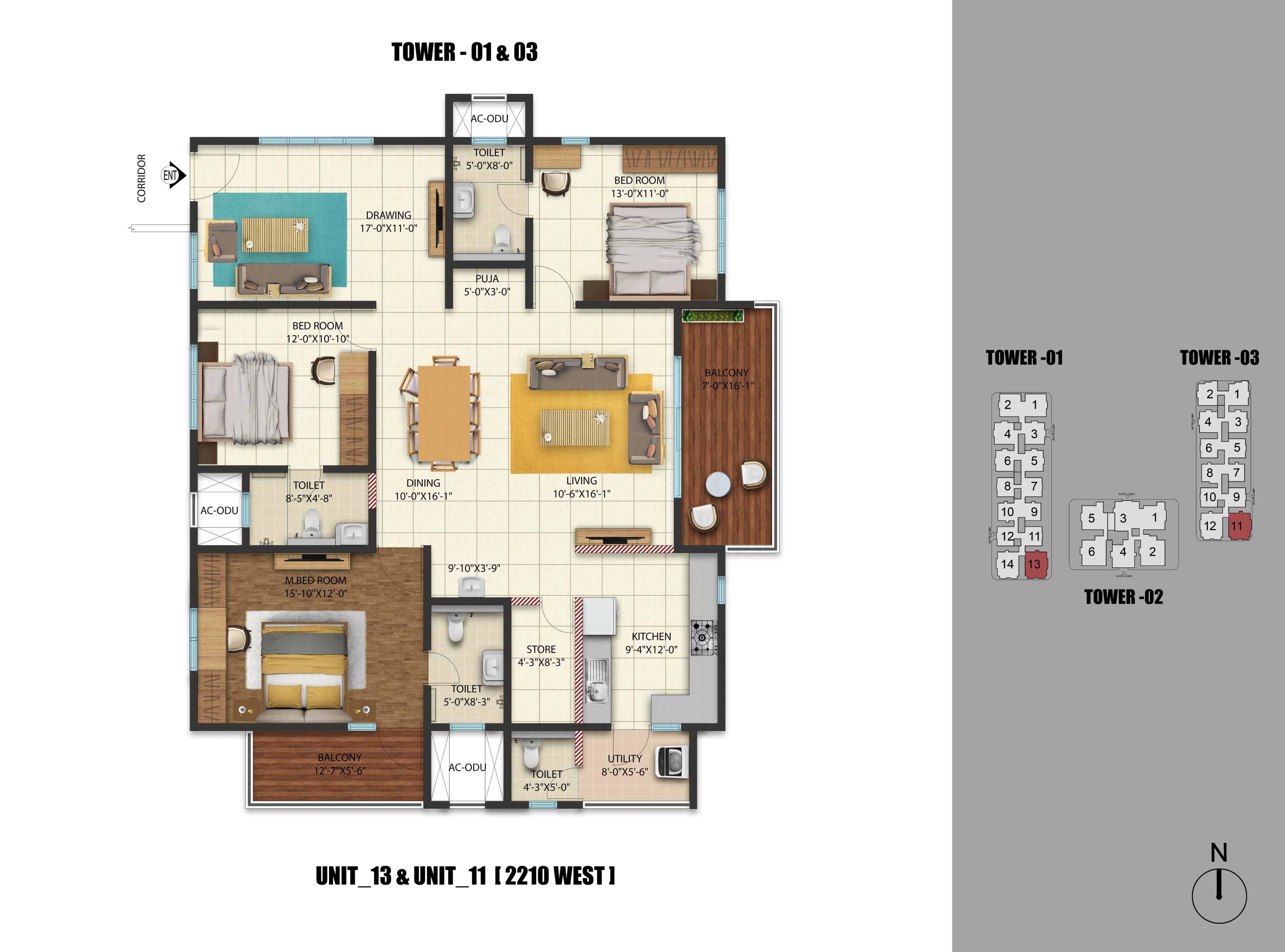 2 & 3 BHK